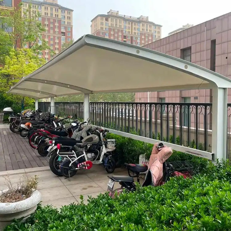 东平县膜结构电动车棚